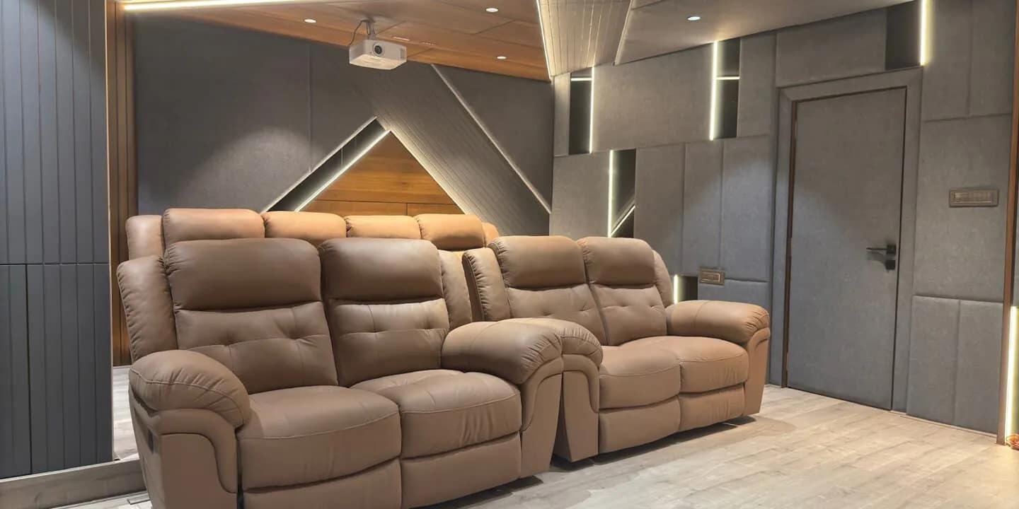 Home 49 sofa and lighting