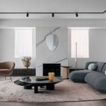 Revamp Your Living Room with Wallpapered Tabletops 2 Living Room Interior Design